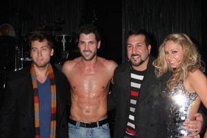 Lance Bass, Maksim Chmerkovskiy, Joey Fatone and Kym Johnson @ BroadwayWorld Lance Bass, Maksim Chmerkovskiy, Joey Fatone and Kym Johnson Photo